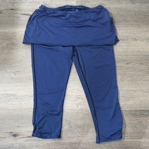 Prana large leggings with skirt